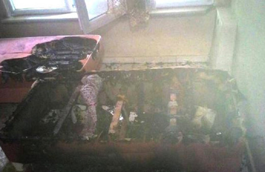 Sevgilisine sürpriz yapmak isterken olan oldu!