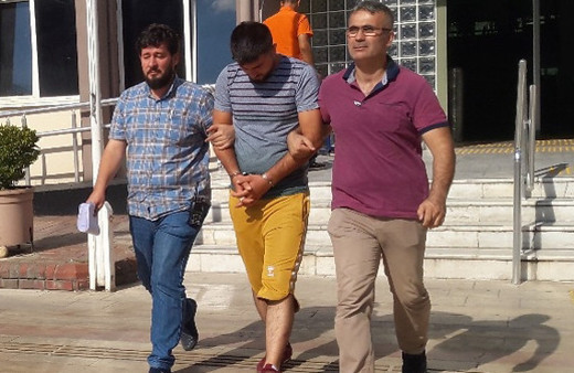 Motosikletli tacizci evinde yakalandı