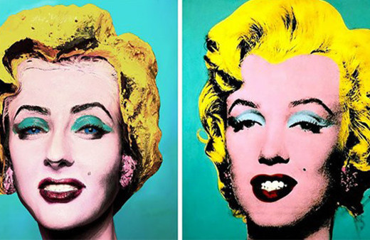 Makyajla ünlü portrelerin inanılmaz taklidi!