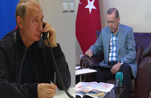 Putin'den Erdoğan'a Türk akımı telefonu ilk yaşandı