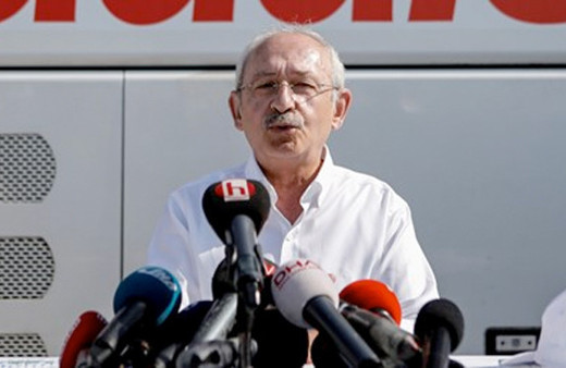 Kılıçdaroğlu yürüyüş öncesi o ülkeye mesaj verdi