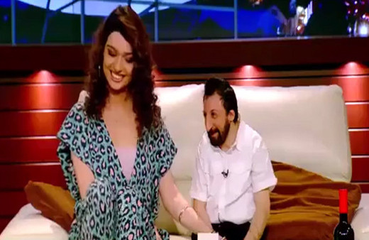 Köksal Baba Gürcü güzele tutuldu