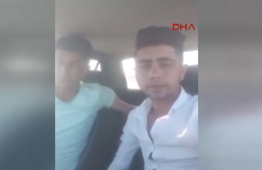 Kendi kazalarını görüntülediler