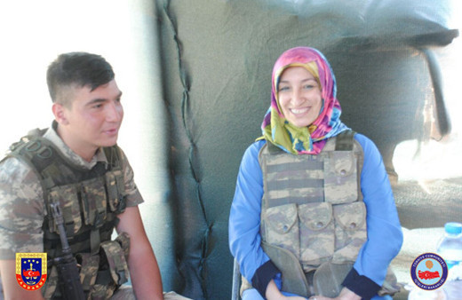 Hasret bayramda ikiye katlanınca soluğu üs bölgesinde aldı