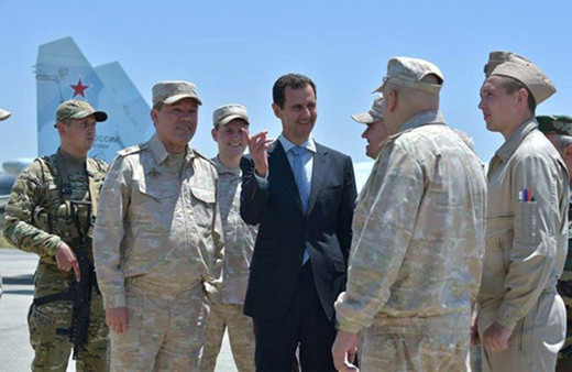 Esad'ın son fotoğrafları olay ABD'ye gözdağı verdi