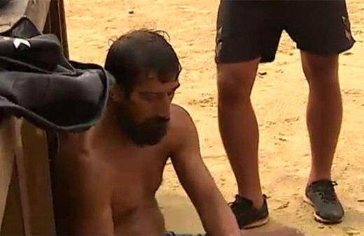 Survivor'ın hırslı ismi Serhat yorgunluktan yere yığıldı!