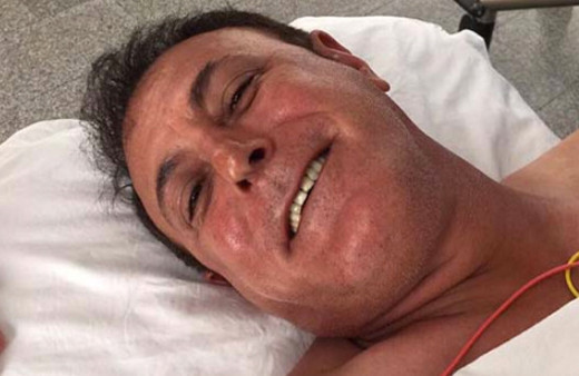 Kalp spazmı geçiren CHP'li Hüseyin Yıldız'ın ilk görüntüsü