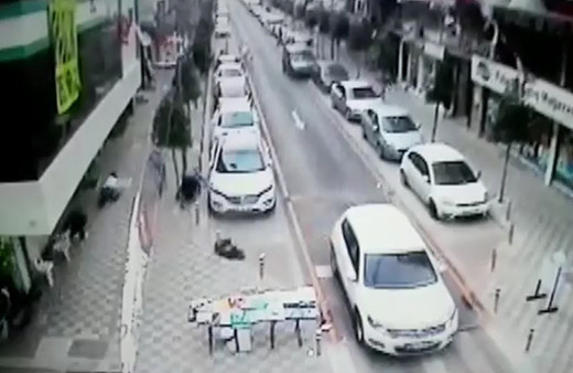 İstanbul Güngören'deki silahlı çatışma güvenlik kamerasında