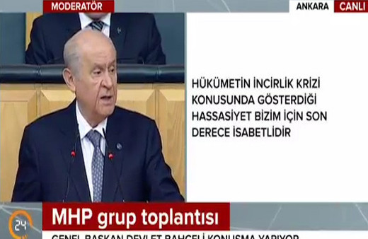  Bahçeli: Almanya, İncirlik'ten çekilecekmiş, durduğunuz kabahat