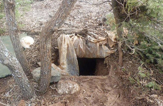 Bingöl'de terör örgütü PKK'dan 5 odalı sığınak