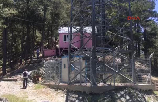 Osmaniye'de baz istasyonuna terör saldırısı