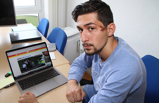 Almanya'da polis, bir Türk gencine şiddet uyguladı!