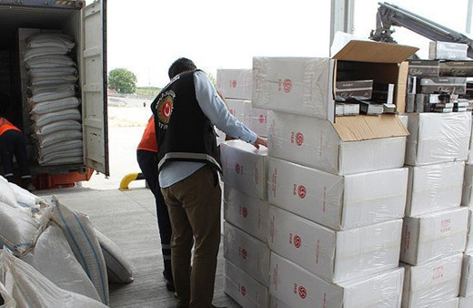 Büyük operasyon! 1,2 milyon paket kaçak sigara ele geçirildi