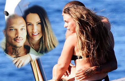 Jeremy Meeks'e tatil yaramadı! Boşanma kararı alındı