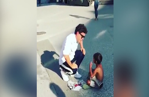 Yılmaz Morgül'ün hayran kaldığı çocuk