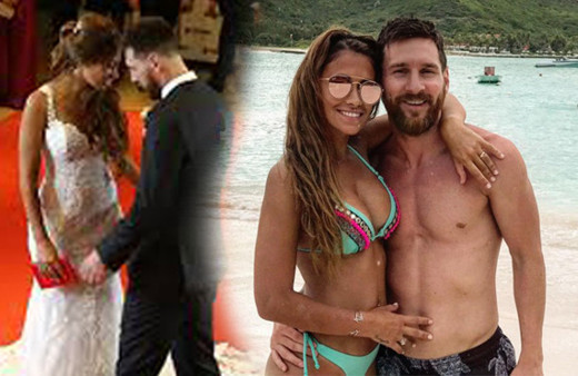 Lionel Messi ve Antonella Roccuzzo balayının tadını çıkarıyor!