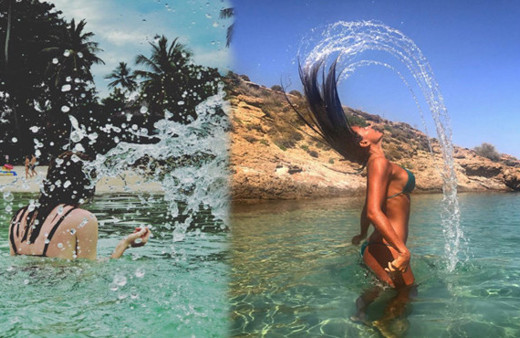 İşte o pozlar sosyal medya da çok konuşuluyor!