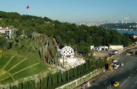 Köprüdeki 'Şehitler Makamı'nın son haline bakın