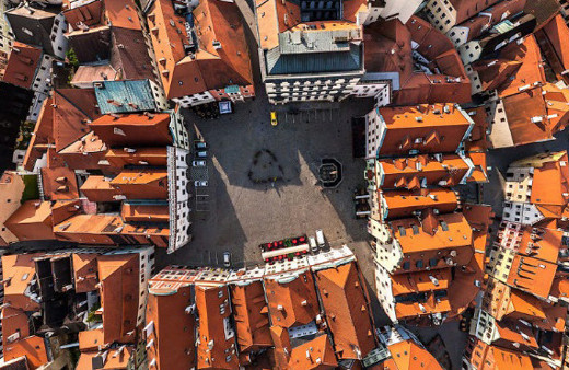 Kuşların gözündenmiş gibi dünya şehirleri