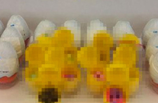 Sürpriz yumurtadan çıkanlara bakın şoke eden operasyon!