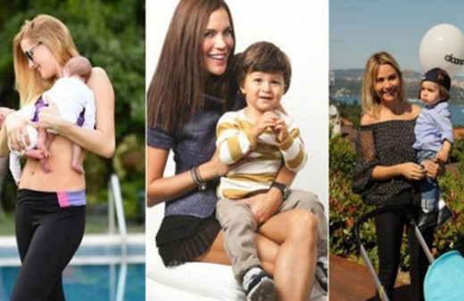 Ünlü anneler nasıl fit kalıyor?
