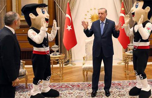 Cumhurbaşkanı Erdoğan'a sürpriz ziyaret