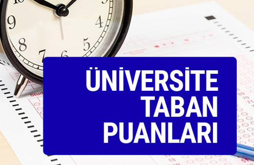 YGS puanıyla 4 yıllık bölümler 2017 üniversite taban puanları