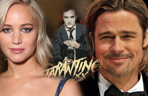 Tarantino Brad Pitt ve Jennifer Lawrence ile görüşüyor!