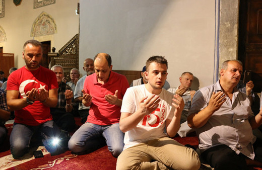 15 Temmuz şehitleri Balkanlar'da dualarla anıldı