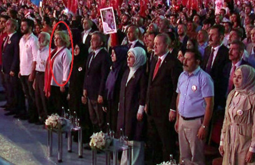 Anma töreninde Erdoğan'ın yanında sürpriz isimler