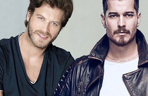 Kıvanç Tatlıtuğ ile Çağatay Ulusoy birbirinden ayrılmıyor