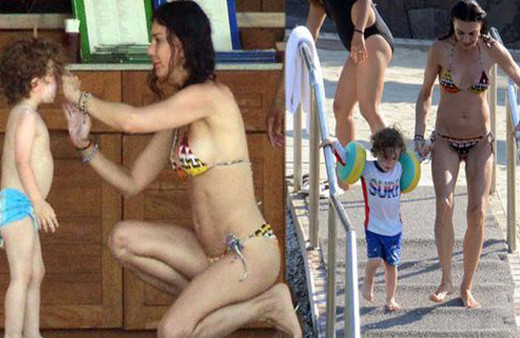 Hande Ataizi oğlu Leon'u zor ikna etti