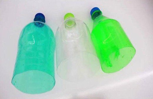 Bir pet şişeden ne yapılabilir? Yaptığı sıradışı şeye bakın