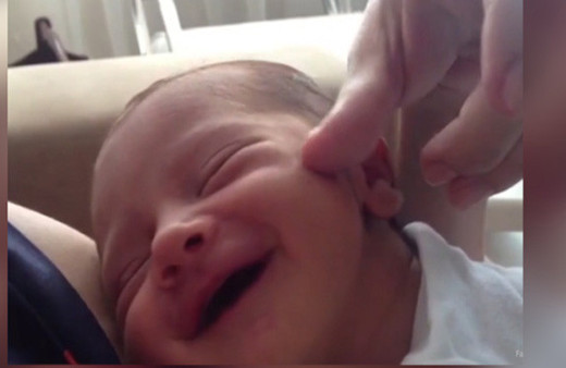 Uykuda ki bebeğin sevimli hali