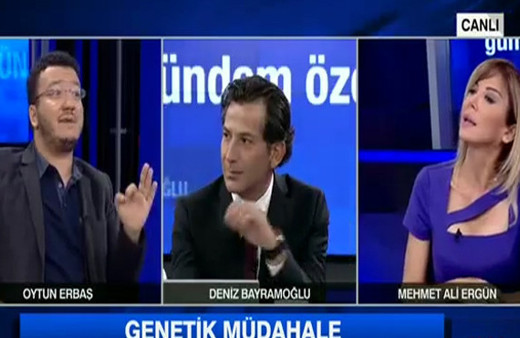 CNN Türk canlı yayınında gergin anlar