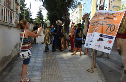 Çorum'daki fuara develi tanıtım