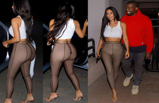 Kim Kardashian sinema kombiniyle yine salladı!