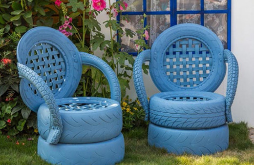 Araba lastiğinden dekor fikirlerine bakın!