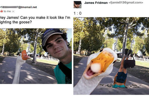 Ünlü photoshop trolü yine iş başında!