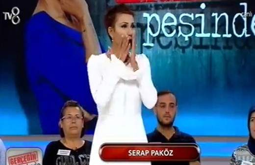 Serap Paköz'ün canlı yayında dili sürçerse!
