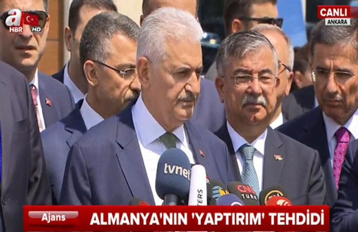 Başbakan Yıldırım'dan Almanya'ya çağrı
