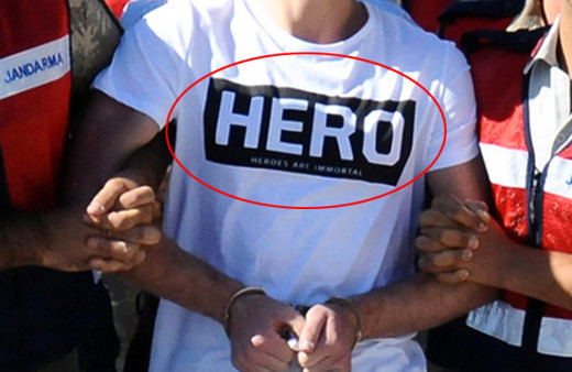 Hero tişörtünün sırrı çözüldü