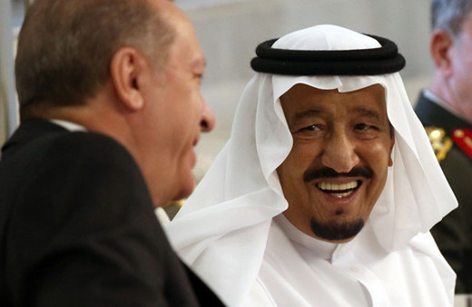 Kral Selman ile Erdoğan'ın fotoğrafları dünyayı kıskandıracak