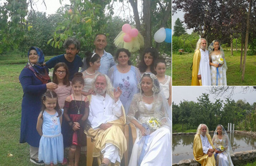 Hasan Mezarcı düğünü olay! Kendini İsa sanıyor karısı da...