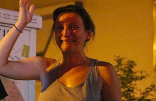 Etiler'de gece yarısı korku dolu anlar herkes kendini sokağa attı