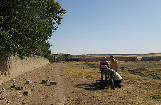 Nusaybin'de mezarlıkta bulundu! Suriye'ye kadar uzanıyor