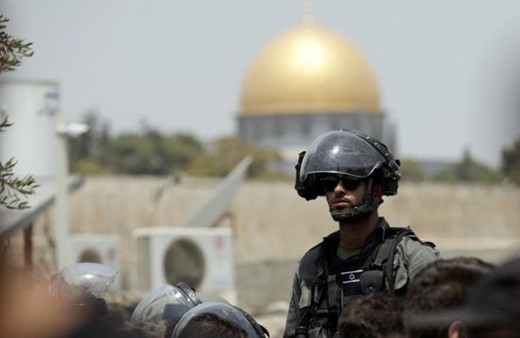  İsrail'den Mescid-i Aksa'ya yönelik 110 saldırı ve ihlal