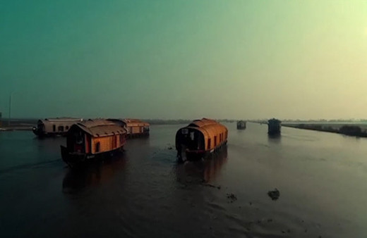 Kerala'nın yüzen evleri: Houseboat