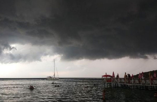 Bu korkunç görüntü az önce çekildi!