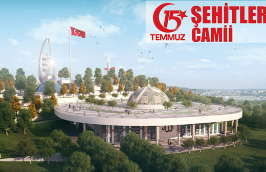 15 Temmuz Şehitler Camiisi Çamlık’ta Yükselecek